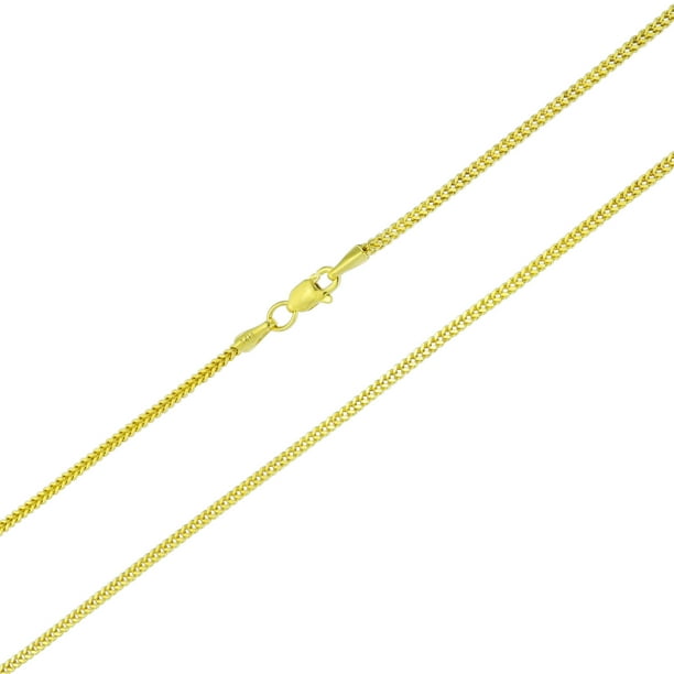 10K YELLOW GOLD 1.5MM-3.5MM CUBAN CHAIN CURB LINK PENDANT NECKLACE 16" 24" 10K YELLOW GOLD 1.5MM-3.5MM CUBAN CHAIN CURB LINK PENDANT NECKLACE 16" 24"
